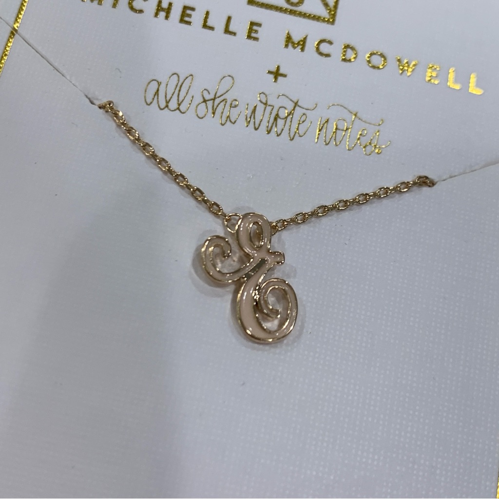 Nwt! Gold Plated Initial “E” Necklace